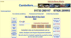 Desktop Screenshot of cambelters.co.uk